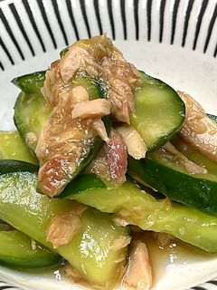 きゅうりとツナの梅肉和え-レシピのメイン写真