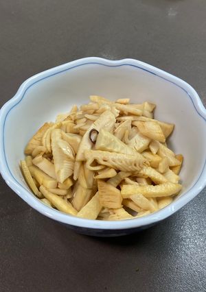 柔らか穂先、筍のキンピラ-レシピのメイン写真