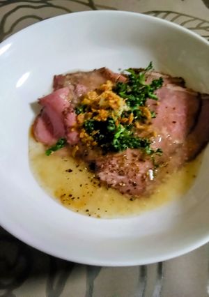 ローストビーフのレモドレソースがけ-レシピのメイン写真