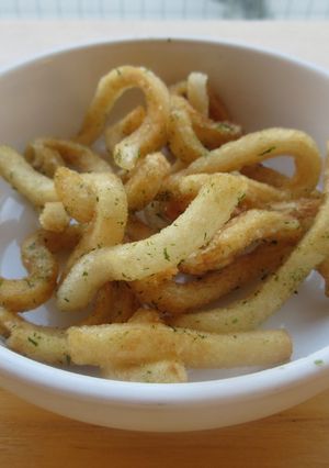 【保育園レシピ】うどんスナック-レシピのメイン写真