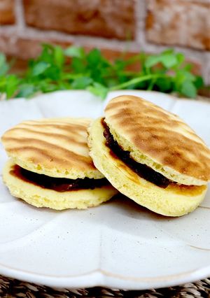 HMで簡単！どら焼き-レシピのメイン写真