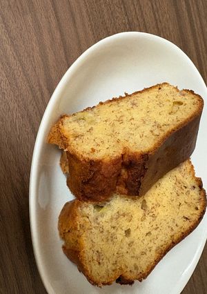 グルテンフリー⭐︎米粉のバナナパウンドケーキ-レシピのメイン写真