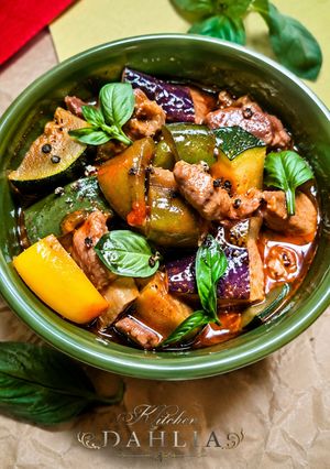 【地中海🌊】常備菜でトマト煮🇲🇹マルタ共和国風🍅!-レシピのメイン写真