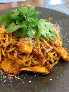 筍のボロネーゼパスタ 市販ソースで時短!-レシピのメイン写真