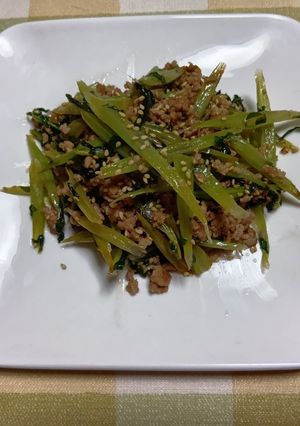 大根の葉のオイスターソース炒め-レシピのメイン写真