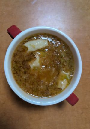粉末レタス＆ワンタンで★キムチスープ-レシピのメイン写真