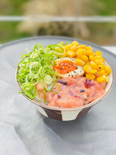 塩辛香る味卵コーン丼-レシピのメイン写真
