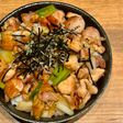 簡単美味しい!香ばし塩のねぎま焼鳥丼