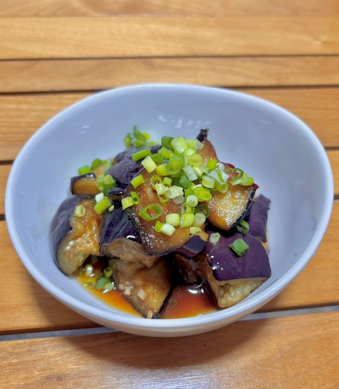 揚げ茄子のピリ辛香味和え-レシピのメイン写真