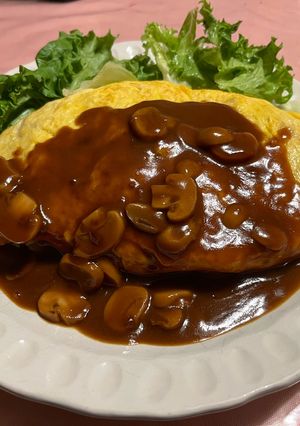 オムライス　デミグラスソース(炊飯器)-レシピのメイン写真