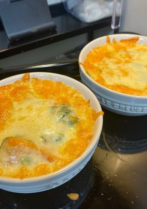 鮭とほうれん草の豆乳グラタン-レシピのメイン写真