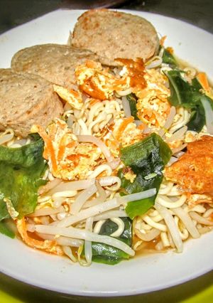 「ヘルシー・インスタントラーメン」-レシピのメイン写真