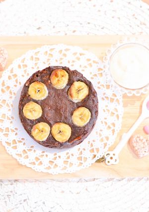 【卵乳不使用】ワンボウル豆腐ココアケーキ-レシピのメイン写真