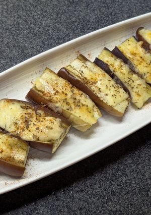 トロトロとろける♡茄子のチーズ焼き-レシピのメイン写真