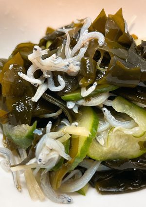 シラスときゅうりの白ワインビネガー酢の物-レシピのメイン写真