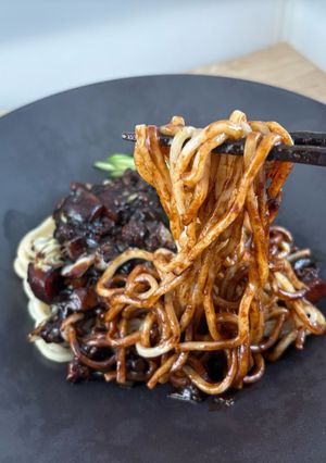 ゴロ旨！粗挽き肉のジャージャー麺-レシピのメイン写真