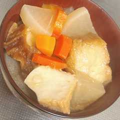 炊飯器で大根と仙台麩の味噌煮-レシピのメイン写真