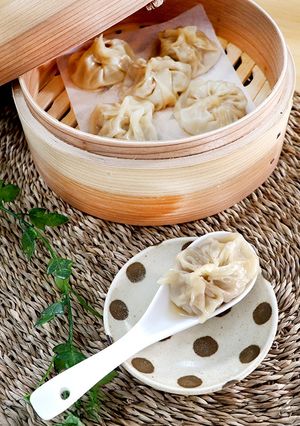 お家で簡単！餃子の皮で小籠包-レシピのメイン写真