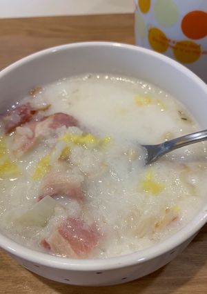 ベーコンと白菜の簡単リゾット-レシピのメイン写真