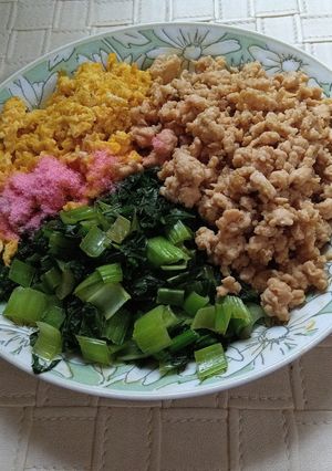 フライパンで簡単☆三色そぼろ-レシピのメイン写真