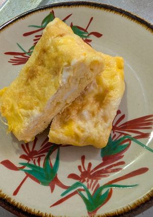 簡単★お弁当!卵1個で厚焼きたまご(2)-レシピのメイン写真