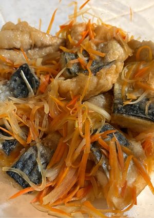 麺つゆで簡単サバの南蛮漬け-レシピのメイン写真