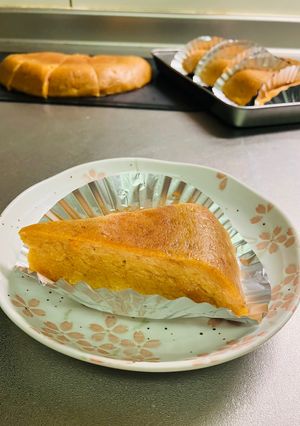 炊飯器で簡単!柿ケーキ-レシピのメイン写真