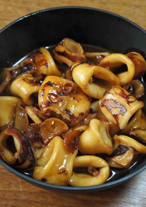 イカの炒め煮-レシピのメイン写真