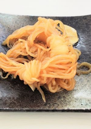 減塩　しらたきのガーリック醤油-レシピのメイン写真