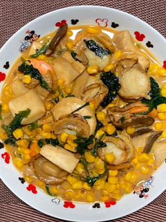 ホタテ&ほうれん草&エリンギのバター醤油-レシピのメイン写真