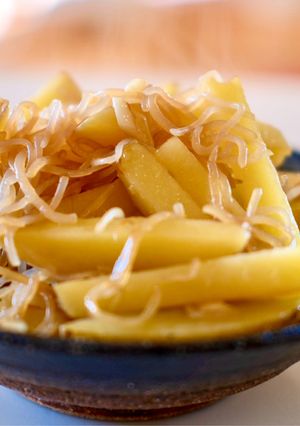 じゃがいも・白滝・にんにく醤油炒め☆-レシピのメイン写真