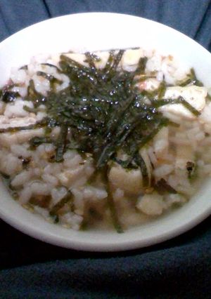 お茶漬けに🍚油揚げ✨-レシピのメイン写真