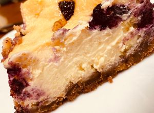 ブルーベリーベイクドチーズケーキ-レシピのメイン写真