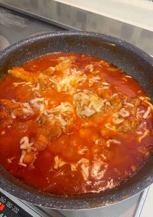 チキンのトマト煮込み-レシピのメイン写真
