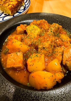 マグロのマルミタコ(スペイン風シチュー)-レシピのメイン写真