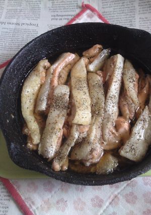 イシスキで津軽サーモンのハラスの焼き鮭-レシピのメイン写真