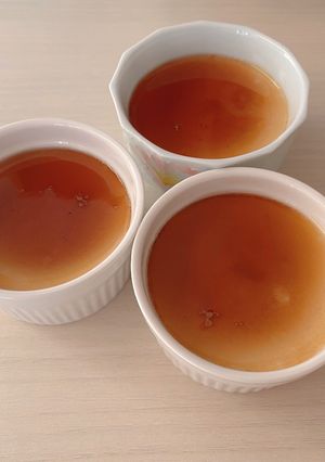 材料3つフライパンで豆乳プリン-レシピのメイン写真