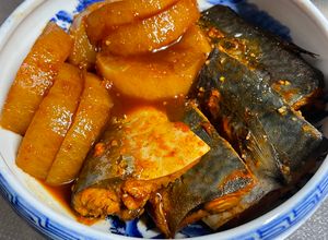 釜山で食べた美味しいサバと大根の煮付♫-レシピのメイン写真
