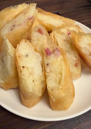 ベーコンポテトペッパー春巻き-レシピのメイン写真