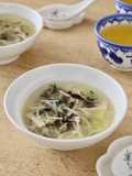 えのきときくらげの養生中華スープ