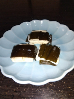 クリームチーズの昆布締め-レシピのメイン写真