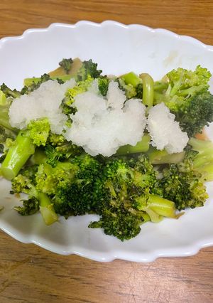 ダシダをきかしたブロッコリーのポン酢炒め-レシピのメイン写真