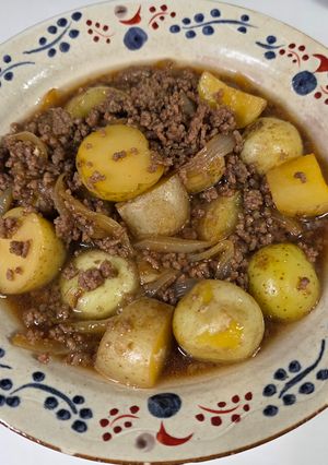 【シンプル】皮付き肉じゃが-レシピのメイン写真