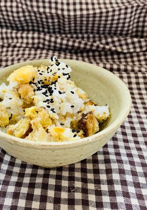 焼栗ご飯-レシピのメイン写真