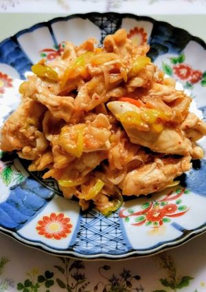 素麵に合うおかずささみネギキムチ味噌和え-レシピのメイン写真