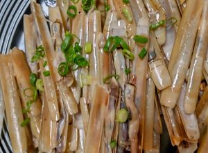 おつまみに最高！バター酒蒸し～♪マテ貝-レシピのメイン写真