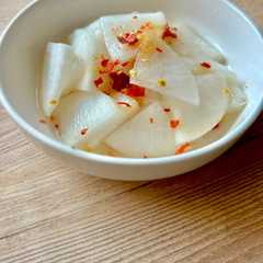 รูปของ 大根の即席甘酢漬け