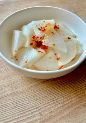 大根の即席甘酢漬け-レシピのメイン写真
