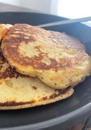 バナナ米粉パンケーキ-レシピのメイン写真