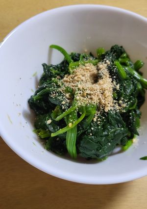 ほうれん草の簡単おひたし-レシピのメイン写真
